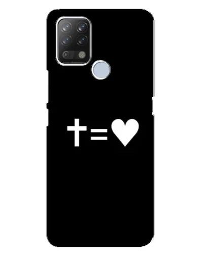 Чохол для TECNO Pova з картинкою «Хрест та Серце» Чохол для TECNO Pova з картинкою «Хрест та Серце»