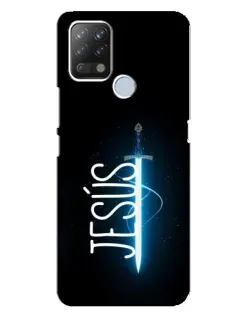 Чохол для TECNO Pova з картинкою «Меч Духа Jesus»