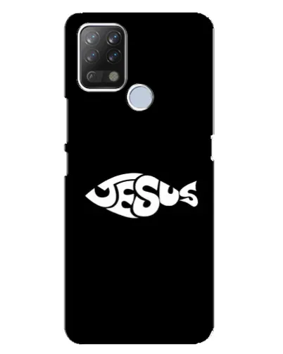 Чехол для TECNO Pova с картинкой «Рыба Jesus» Чехол для TECNO Pova с картинкой «Рыба Jesus»
