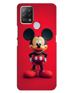 Чехол для TECNO Pova с картинкой «Mickey в полный рост»