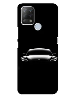 Чохол для TECNO Pova з картинкою «Фари Tesla Night»
