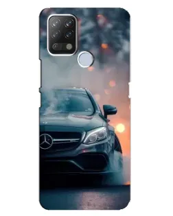 Чохол для TECNO Pova з картинкою «Mercedes — нічне місто»