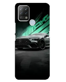 Чехол для TECNO Pova с картинкой «Темный Mercedes AMG» Чехол для TECNO Pova с картинкой «Темный Mercedes AMG»