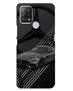 Чехол для TECNO Pova с картинкой «Mercedes AMG — графика» Чехол для TECNO Pova с картинкой «Mercedes AMG — графика»