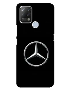 Чехол для TECNO Pova с картинкой «Mercedes классический лого» Чехол для TECNO Pova с картинкой «Mercedes классический лого»