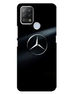 Чехол для TECNO Pova с картинкой «Mercedes на металле» Чехол для TECNO Pova с картинкой «Mercedes на металле»