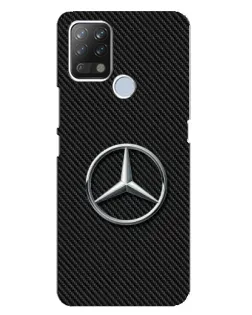 Чехол для TECNO Pova с картинкой «Карбоновый Mercedes стиль» Чехол для TECNO Pova с картинкой «Карбоновый Mercedes стиль»