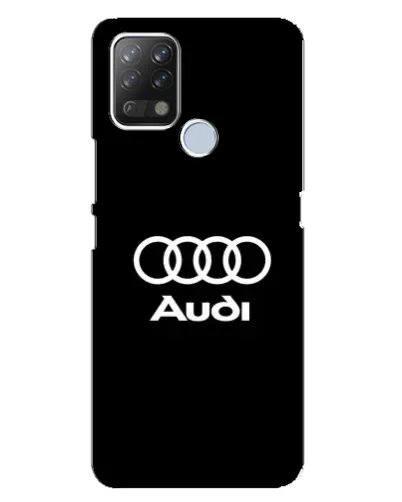 Чехол для TECNO Pova с картинкой «Классическое лого Audi» Чехол для TECNO Pova с картинкой «Классическое лого Audi»