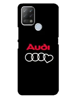 Чохол для TECNO Pova з картинкою «Логотип Audi Heart»