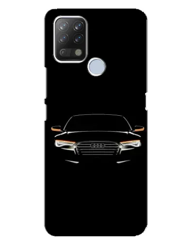 Чехол для TECNO Pova с картинкой «Audi — ночной контур» Чехол для TECNO Pova с картинкой «Audi — ночной контур»