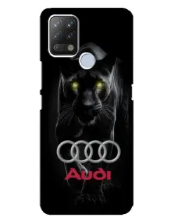 Чохол для TECNO Pova з картинкою «Пантера та Audi»