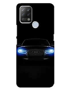 Чохол для TECNO Pova з картинкою «Audi в неоні»