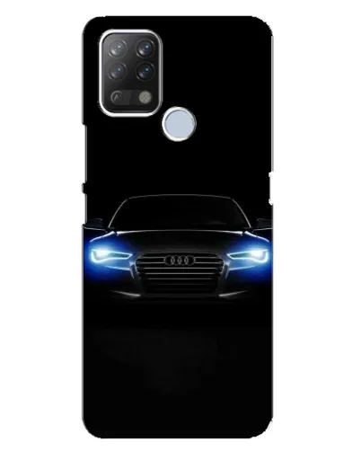 Чехол для TECNO Pova с картинкой «Audi в неоне» Чехол для TECNO Pova с картинкой «Audi в неоне»