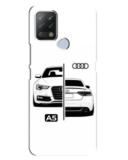 Чохол для TECNO Pova з картинкою «Audi — контрастний дизайн»