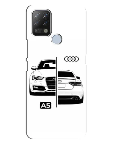Чехол для TECNO Pova с картинкой «Audi — контрастный дизайн» Чехол для TECNO Pova с картинкой «Audi — контрастный дизайн»