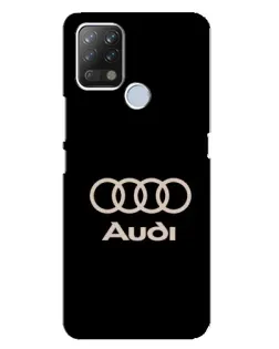 Чохол для TECNO Pova з картинкою «Audi — золотий логотип»