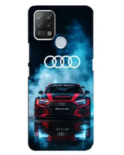 Чохол для TECNO Pova з картинкою «Audi Sport — неон»