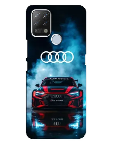 Чехол для TECNO Pova с картинкой «Audi Sport — неон» Чехол для TECNO Pova с картинкой «Audi Sport — неон»