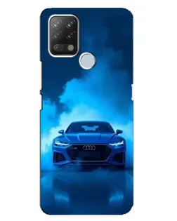 Чохол для TECNO Pova з картинкою «Audi — блакитна енергія»