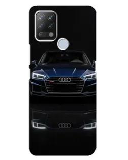 Чохол для TECNO Pova з картинкою «Audi — нічне відображення»