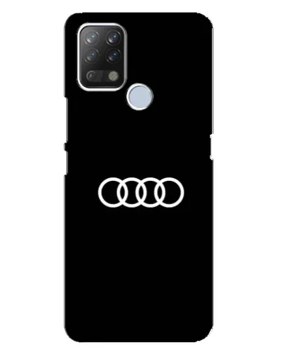 Чехол для TECNO Pova с картинкой «Audi White Logo» Чехол для TECNO Pova с картинкой «Audi White Logo»