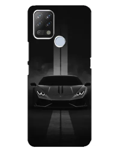 Чохол для TECNO Pova з картинкою «Lamborghini симетрія доріг»