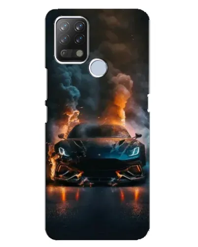 Чохол для TECNO Pova з картинкою «Lamborghini димна естетика»