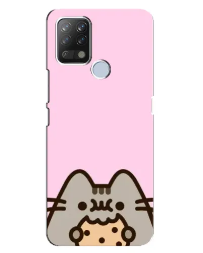 Чохол для TECNO Pova з картинкою «Pusheen та печиво» Чохол для TECNO Pova з картинкою «Pusheen та печиво»