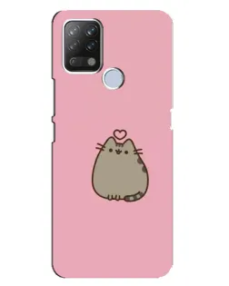 Чохол для TECNO Pova з картинкою «Pusheen серце» Чохол для TECNO Pova з картинкою «Pusheen серце»