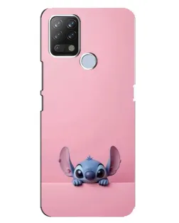 Чохол для TECNO Pova з картинкою «Stitch визирає»