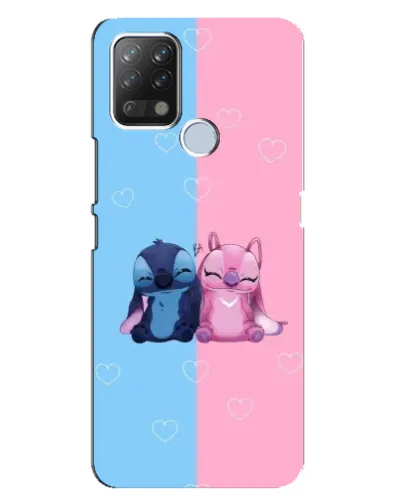 Чохол для TECNO Pova з картинкою «Stitch та Angel Love» Чохол для TECNO Pova з картинкою «Stitch та Angel Love»