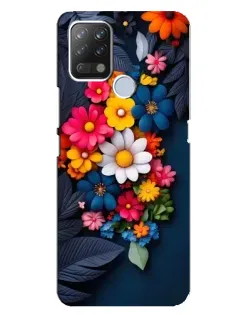 Чохол для TECNO Pova з картинкою «Квіткова феєрія»
