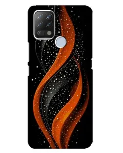 Чохол для TECNO Pova з картинкою «Вогняна зоряна хвиля»