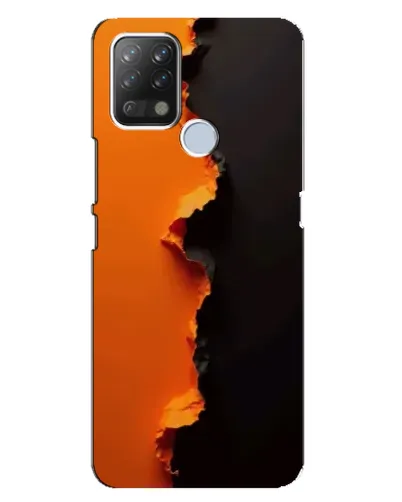 Чохол для TECNO Pova з картинкою «Помаранчевий розлом»