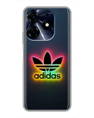 Чехол для TECNO Spark 10 Pro с картинкой «Неоновый Adidas» Чехол для TECNO Spark 10 Pro с картинкой «Неоновый Adidas»