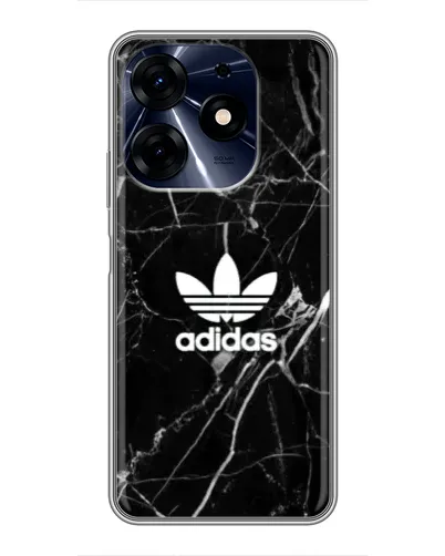 Чехол для TECNO Spark 10 Pro с картинкой «Белый мрамор Adidas» Чехол для TECNO Spark 10 Pro с картинкой «Белый мрамор Adidas»