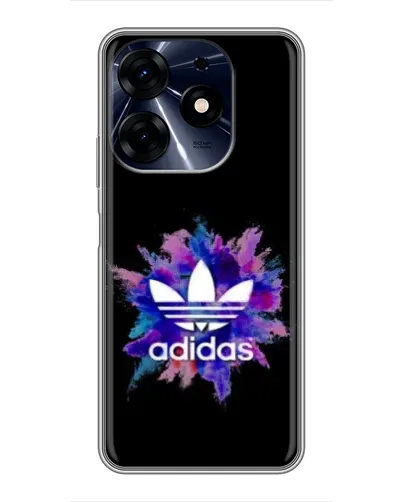 Чехол для TECNO Spark 10 Pro с картинкой «Взрыв красок Adidas» Чехол для TECNO Spark 10 Pro с картинкой «Взрыв красок Adidas»