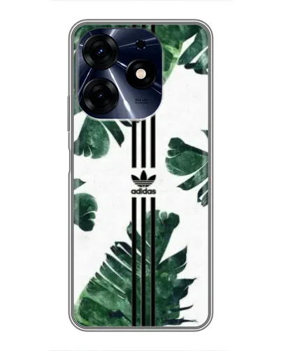 Чехол для TECNO Spark 10 Pro с картинкой «Пальмовые листья адидас» Чехол для TECNO Spark 10 Pro с картинкой «Пальмовые листья адидас»