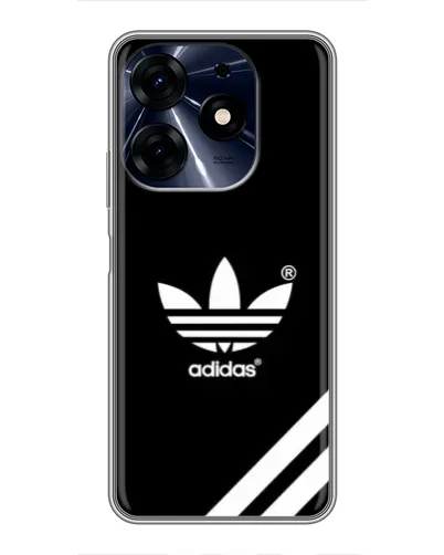 Чехол для TECNO Spark 10 Pro с картинкой «Adidas с диагональными полосами» Чехол для TECNO Spark 10 Pro с картинкой «Adidas с диагональными полосами»
