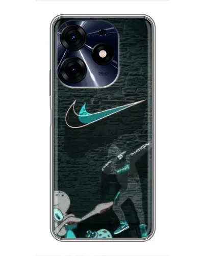 Чехол для TECNO Spark 10 Pro с картинкой «Спортивный арт Nike» Чехол для TECNO Spark 10 Pro с картинкой «Спортивный арт Nike»