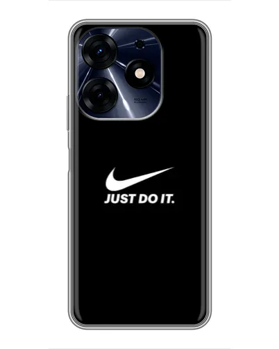 Чехол для TECNO Spark 10 Pro с картинкой «Минимализм от Nike» Чехол для TECNO Spark 10 Pro с картинкой «Минимализм от Nike»