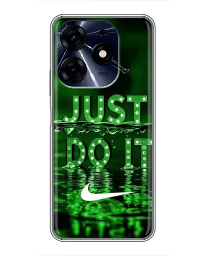 Чехол для TECNO Spark 10 Pro с картинкой «Зеленый неоновый Nike» Чехол для TECNO Spark 10 Pro с картинкой «Зеленый неоновый Nike»