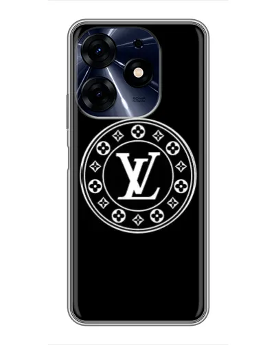 Чехол для TECNO Spark 10 Pro с картинкой «LV — печать стиля»