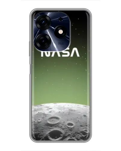 Чехол для TECNO Spark 10 Pro с картинкой «NASA — лунный градиент» Чехол для TECNO Spark 10 Pro с картинкой «NASA — лунный градиент»
