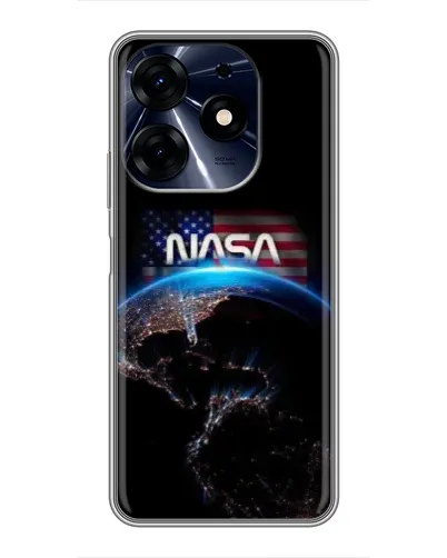 Чехол для TECNO Spark 10 Pro с картинкой «Земля из космоса NASA» Чехол для TECNO Spark 10 Pro с картинкой «Земля из космоса NASA»