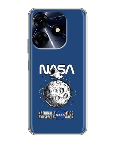 Чехол для TECNO Spark 10 Pro с картинкой «NASA — лунная миссия» Чехол для TECNO Spark 10 Pro с картинкой «NASA — лунная миссия»