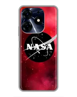 Чехол для TECNO Spark 10 Pro с картинкой «NASA — красная туманность» Чехол для TECNO Spark 10 Pro с картинкой «NASA — красная туманность»