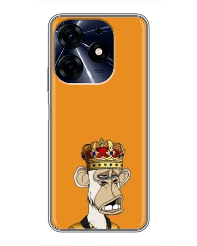 Чехол для TECNO Spark 10 Pro с картинкой «Золотая обезьяна Bored Ape»