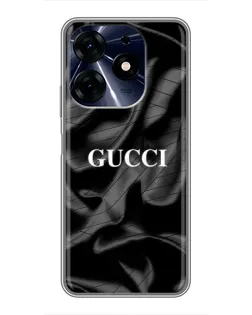Чехол для TECNO Spark 10 Pro с картинкой «Gucci — шелковые волны» Чехол для TECNO Spark 10 Pro с картинкой «Gucci — шелковые волны»