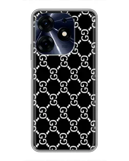Чехол для TECNO Spark 10 Pro с картинкой «Gucci — сетчатый паттерн» Чехол для TECNO Spark 10 Pro с картинкой «Gucci — сетчатый паттерн»